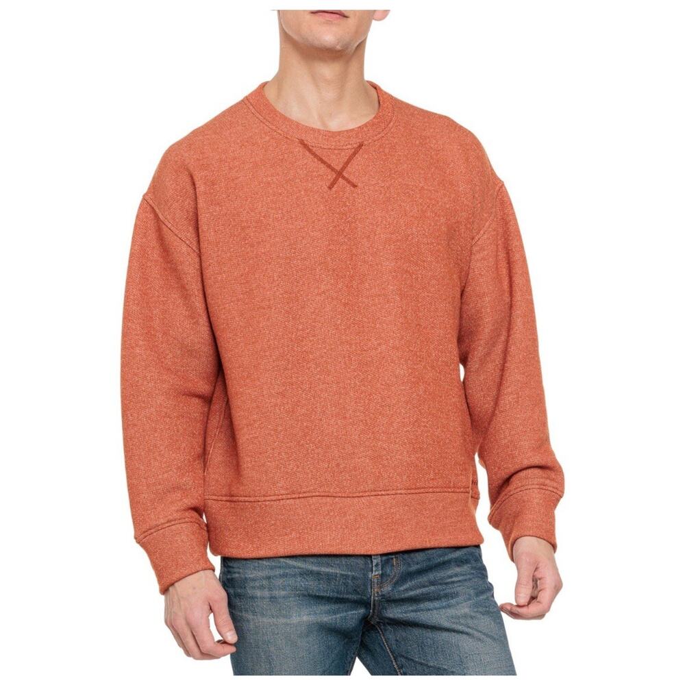 NEW‎ Smartwool Recycled Terry Crew Sweatshirt Picante Men's Size Small MSRP$140